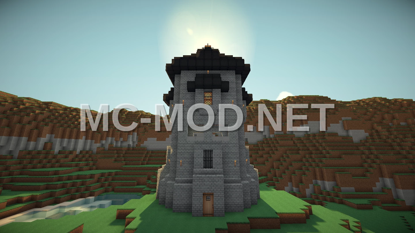Medieval Stone Watchtower