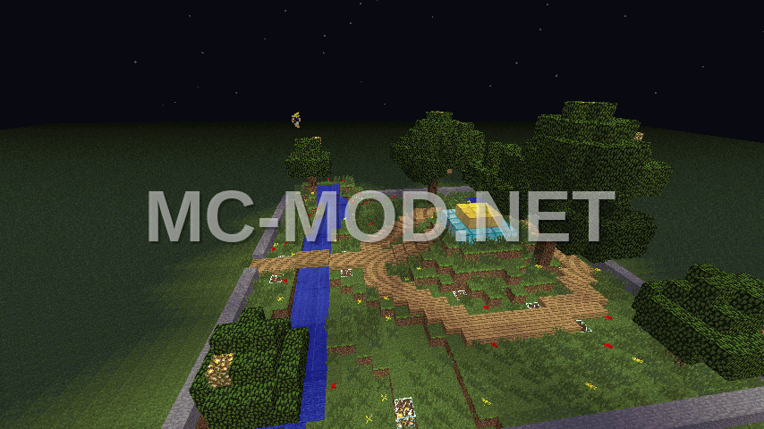 Small Garden With Wither Platform