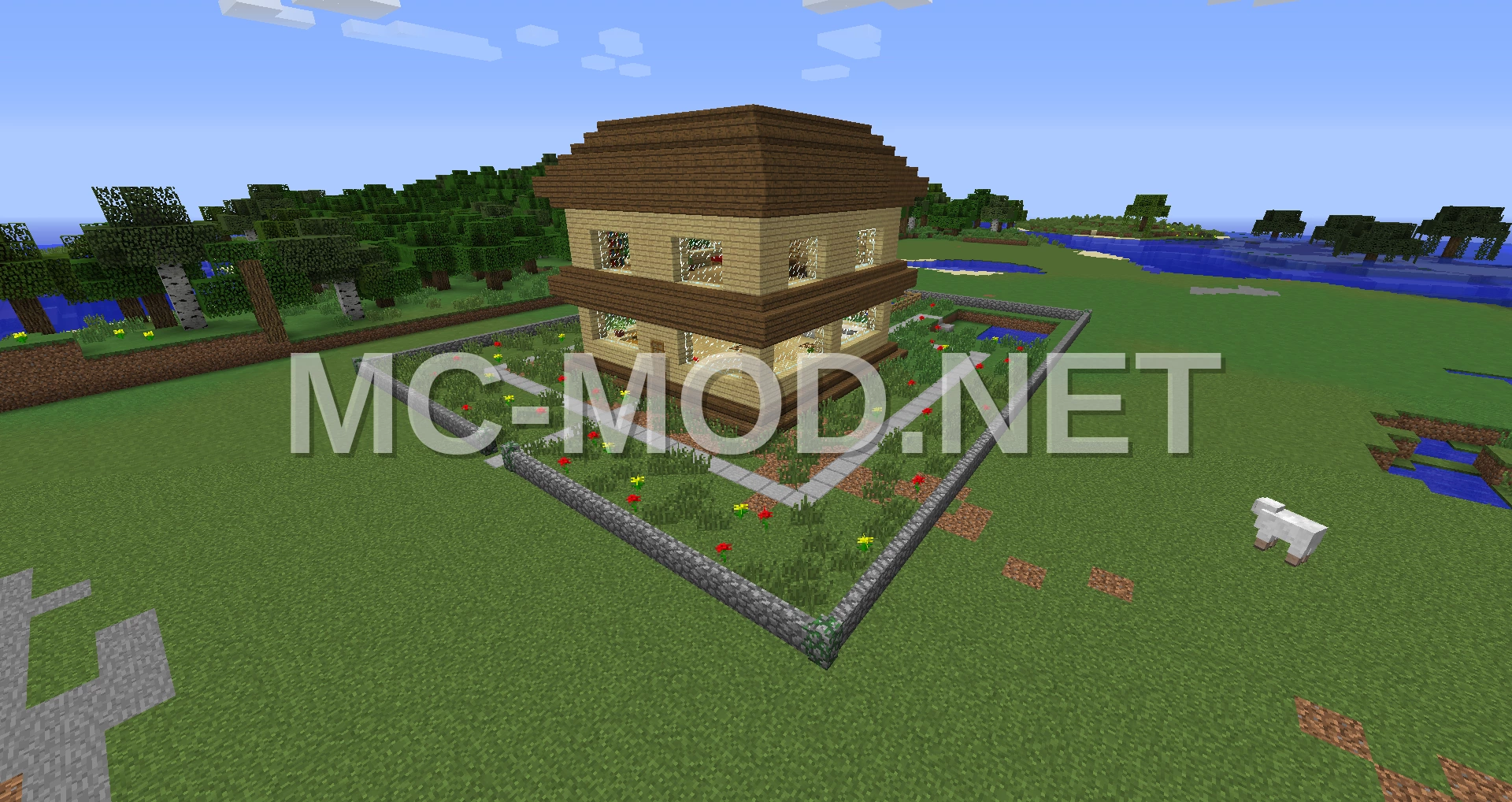 Small House With Kitchen and Shower