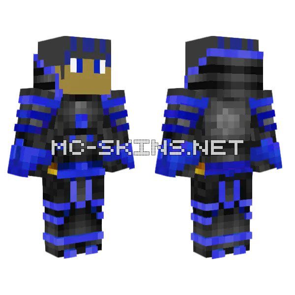 Armored Blue Gamer