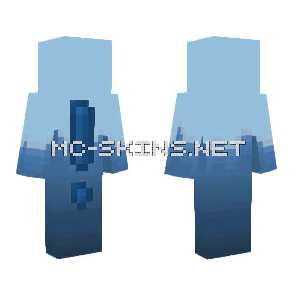 Blue Cityscape Outfit