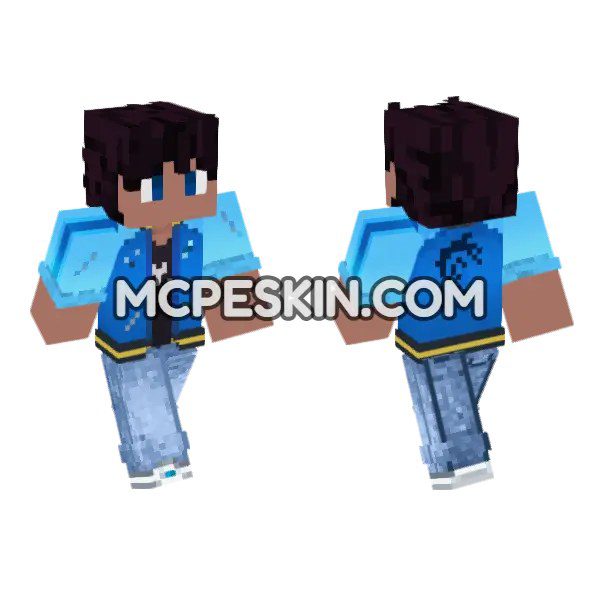 Blue Dragon Jacket Outfit
