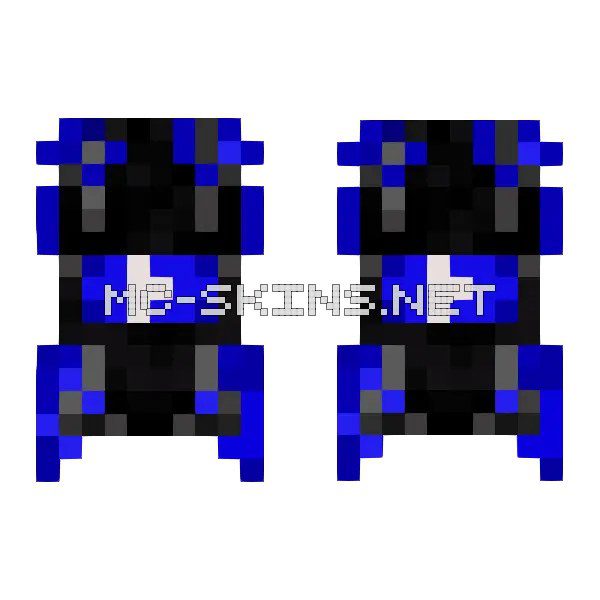 Blue Framed Cross