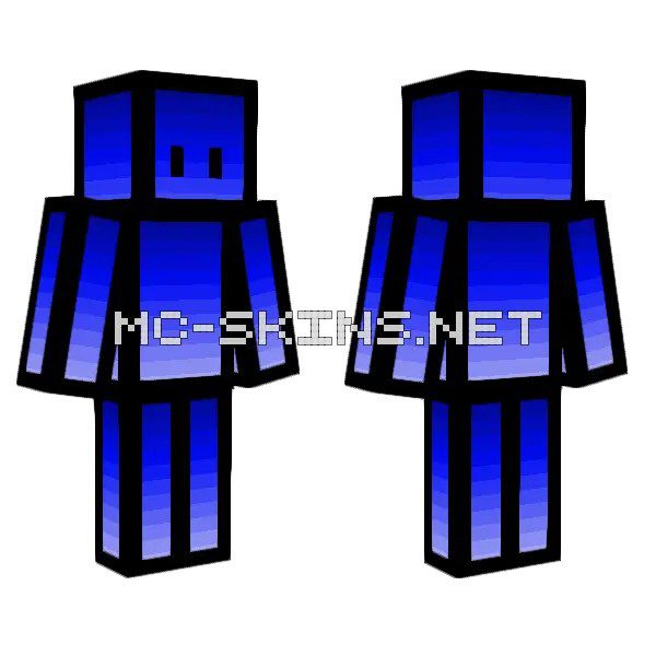 Blue Gradient Robot
