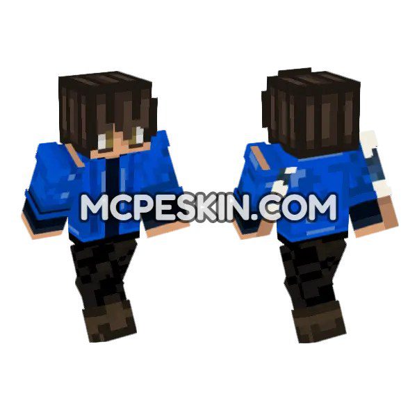 Blue Jacket Boy