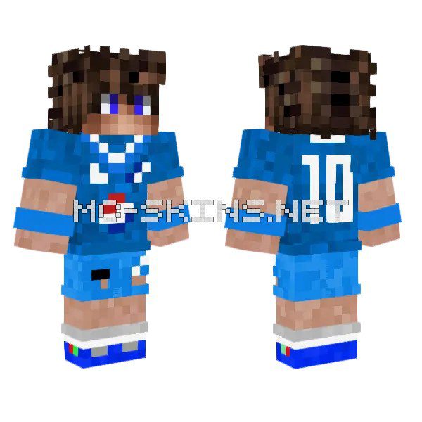 Blue Numbered Jersey