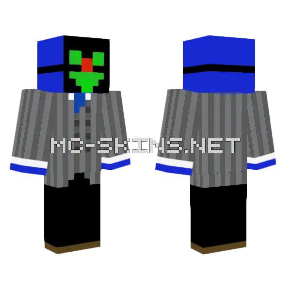 Blue Robot Suit