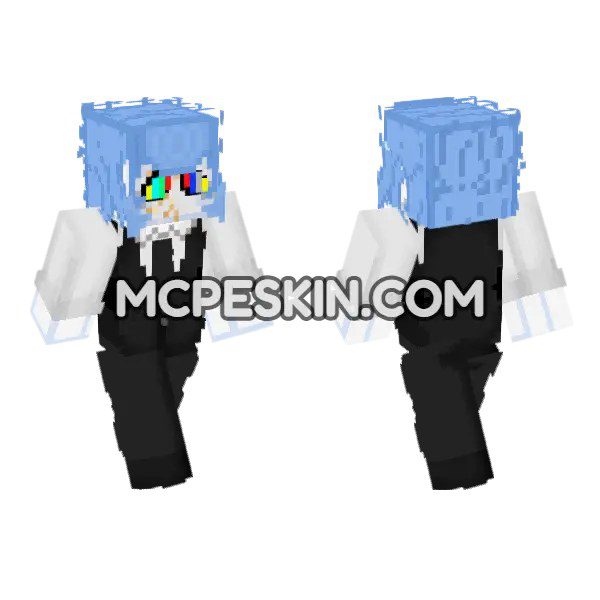 Blue Suit Character