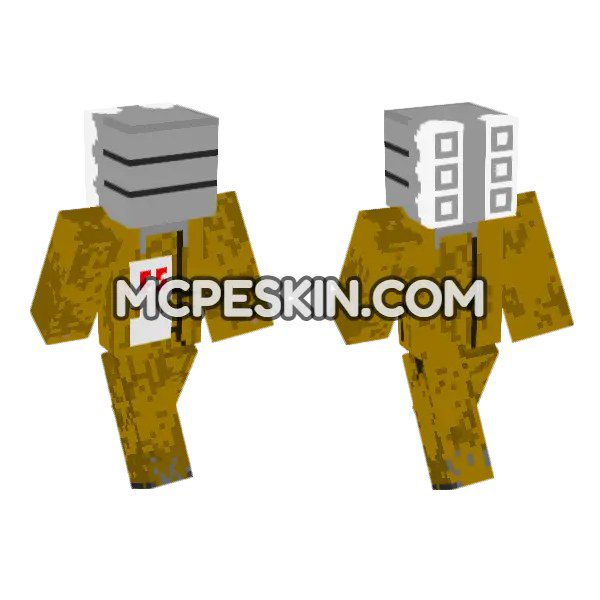 Brown Robot Armor