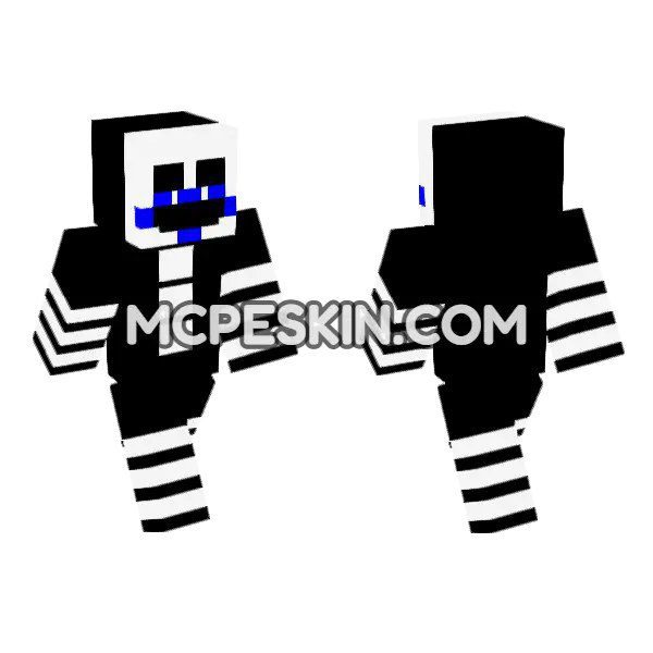 Craft FNAF 2 Puppet Azul