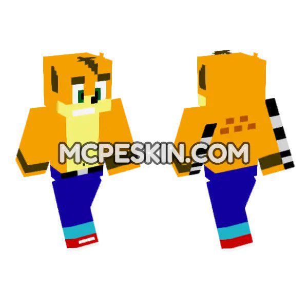 Crash Bandicoot Orange
