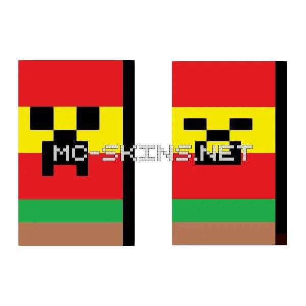 Creeper Faces Red