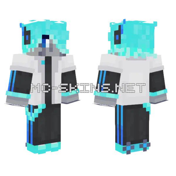 Cyan Electric Warrior