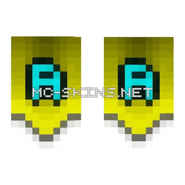 Cyan Letter A