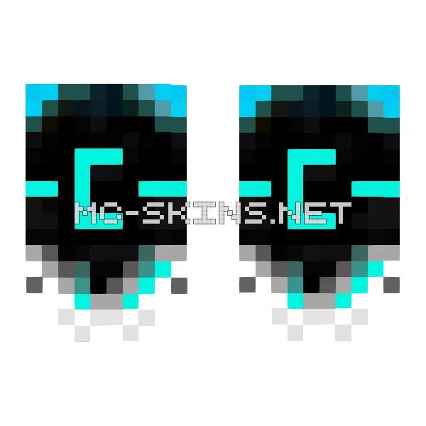Cyan Letter C