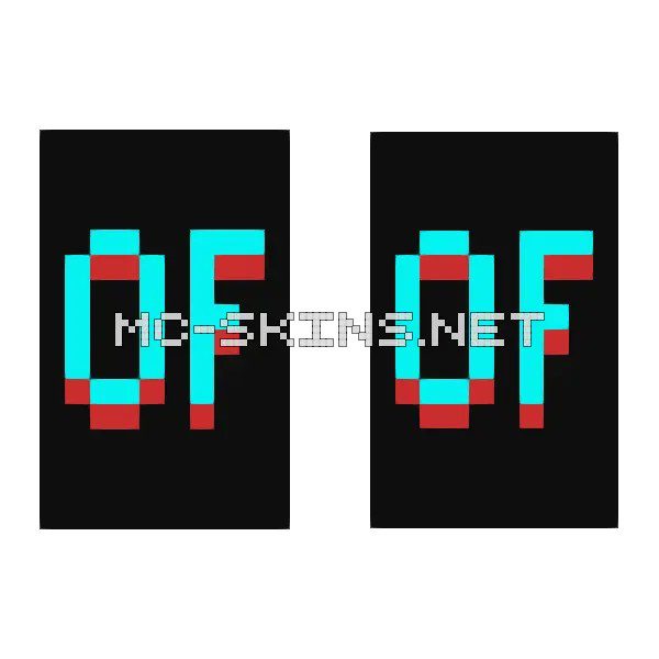 Cyan Red OptiFine