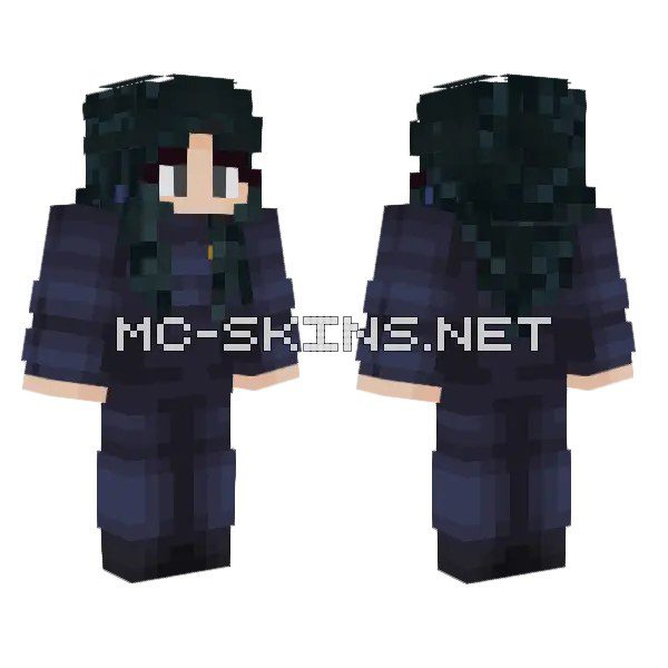 Dark Plaid School Uniform