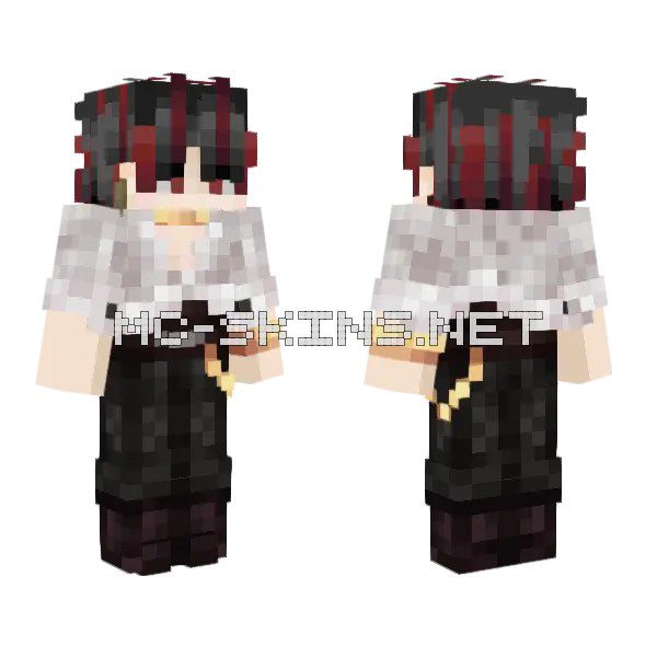 Dextern Black Red Outfit