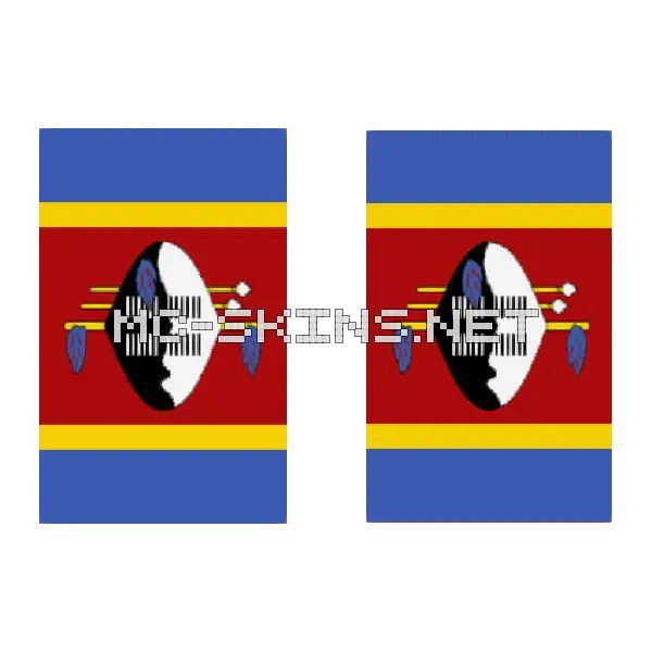 Eswatini (Swaziland) Flag
