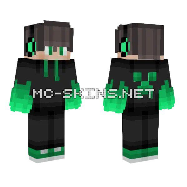 Gamer Boy Green Hoodie