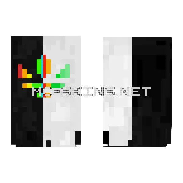 Glitching White Face
