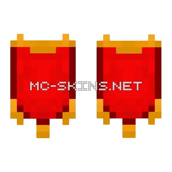 Gold Trimmed Scarlet