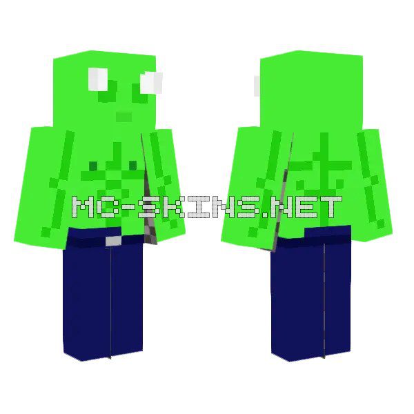 Green Blob Creature
