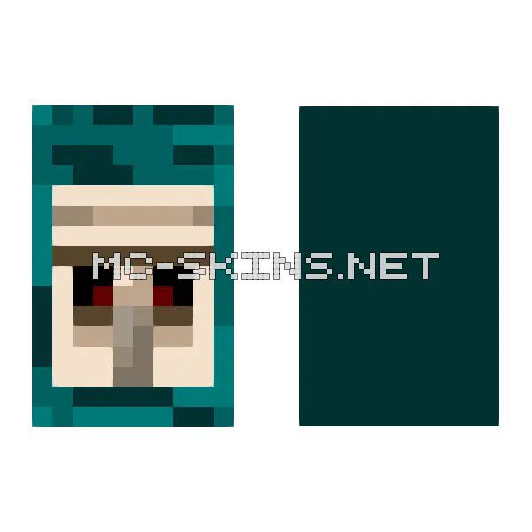 Green Hooded Figure