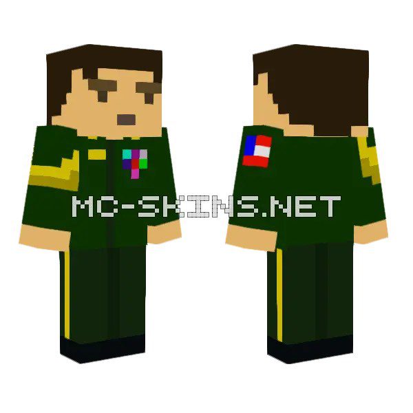 Green Military Uniform