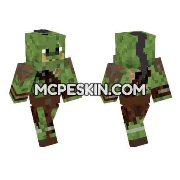 Green Orc Warrior