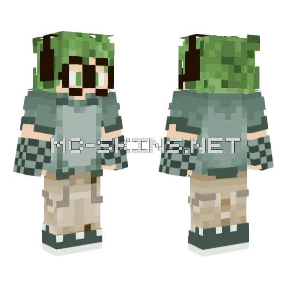 Green Samurai Warrior