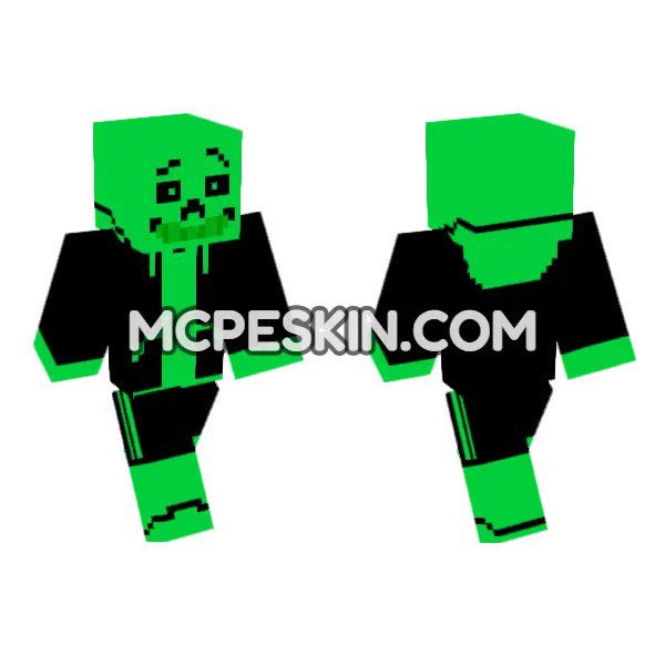 Green Skeleton Outfit