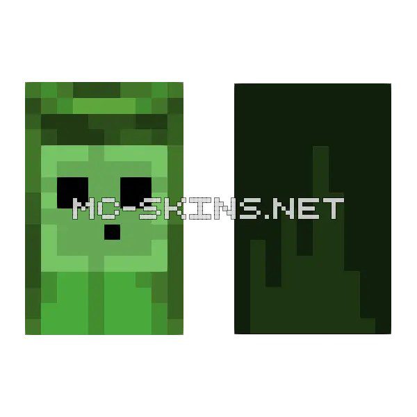 Green Slime Face