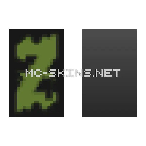 Green Z Emblem
