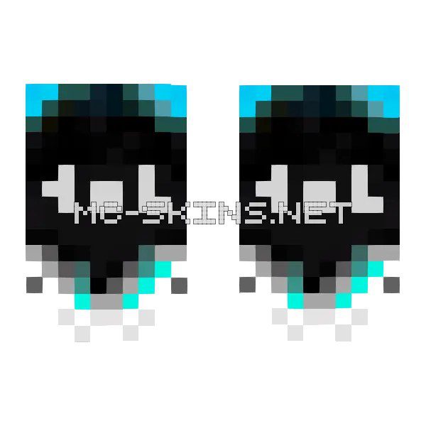 Grey Blocky Ghost