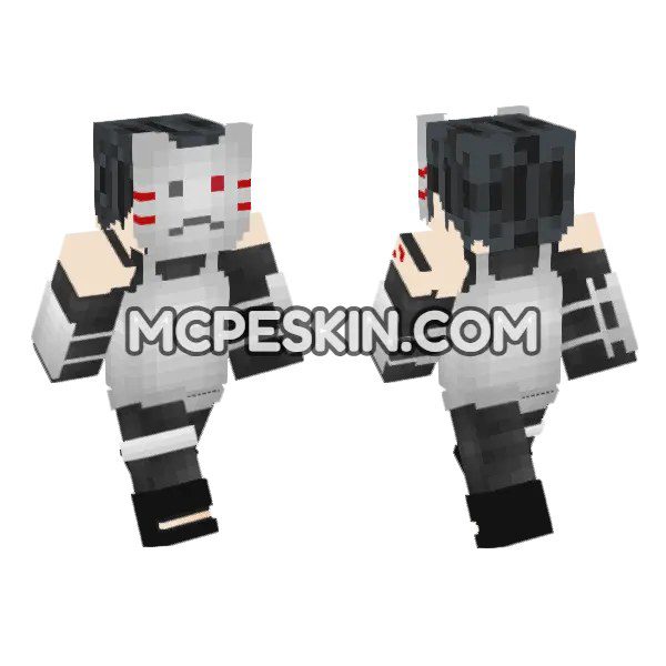 Kitsune Masked Figure