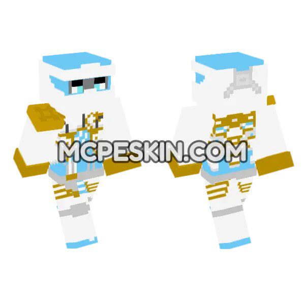 Light Blue Mech Pilot