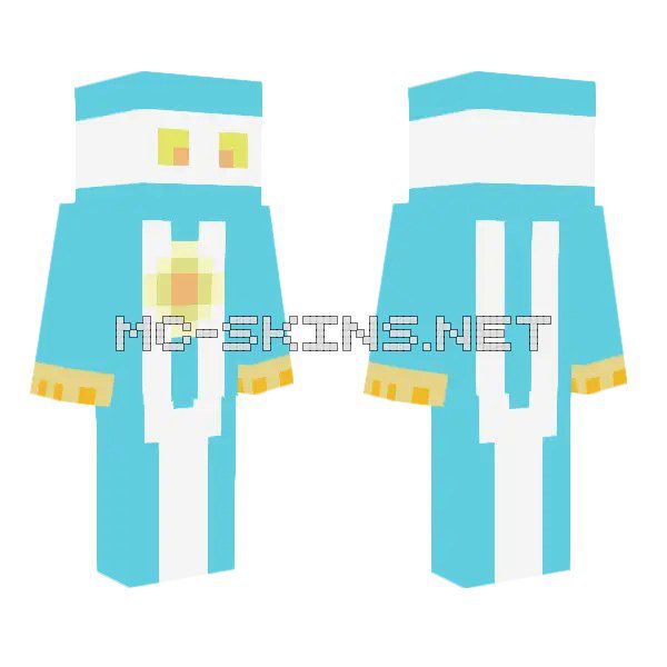 Light Blue Robot Suit