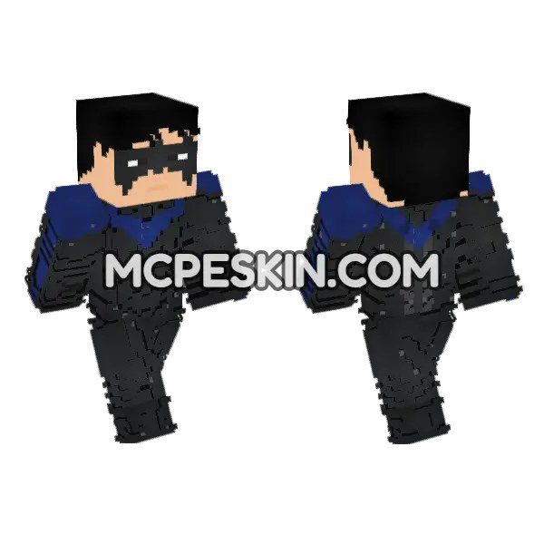 Nightwing Arkham City Skin