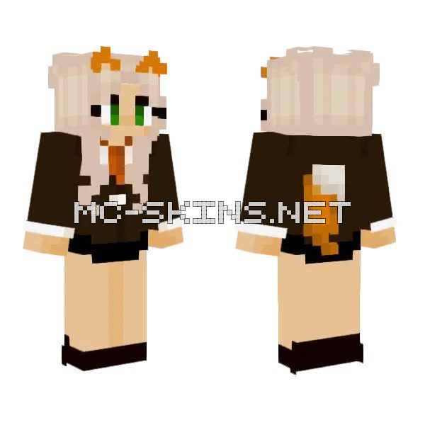 Orange Cat Girl