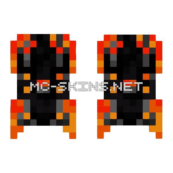 Orange Ember Studs