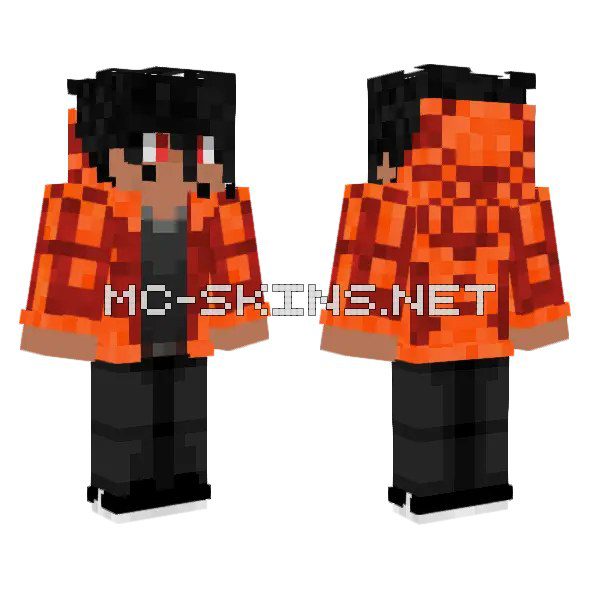 Orange Flannel Demon