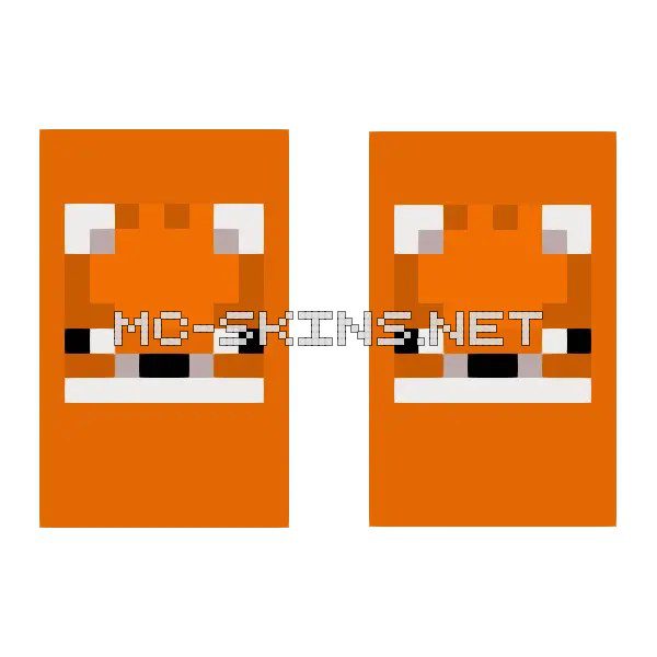Orange Fox Face