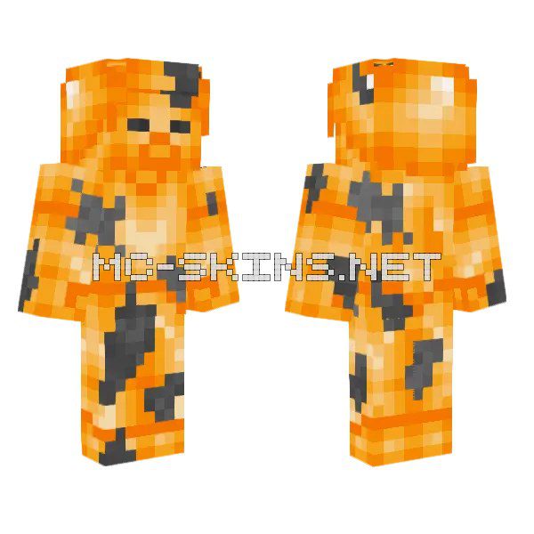 Orange Lava Suit