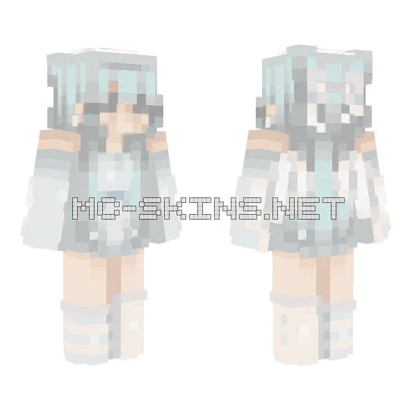 Pale Blue Hair Girl