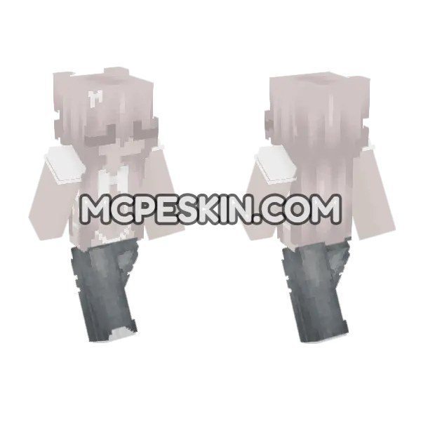 Pale Pink Hair Girl