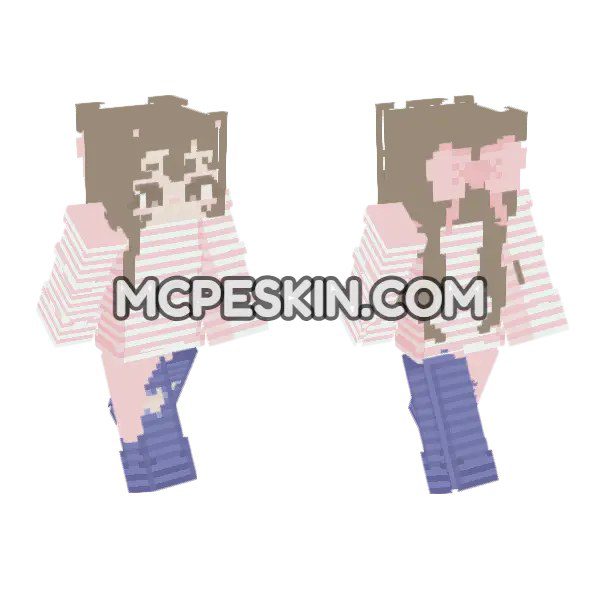 Pink Bow Dress Girl