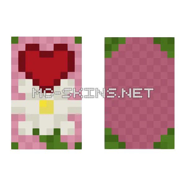 Pink Heart Flower