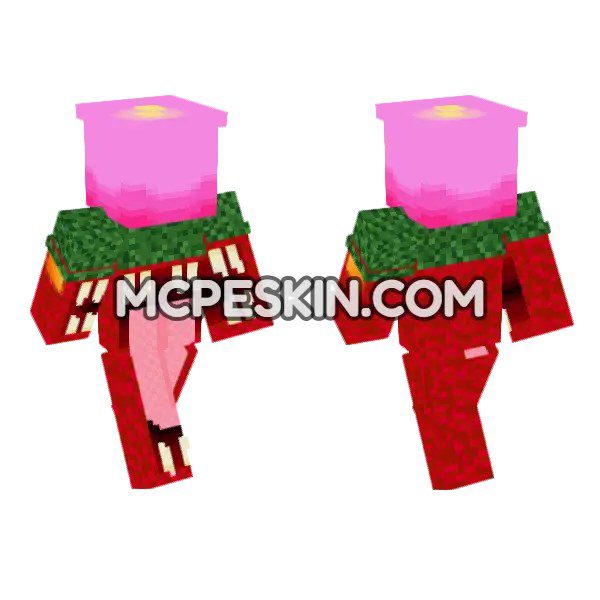 Pink Mushroom Monster