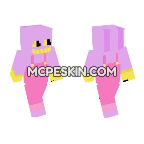 Pink Overalls Character